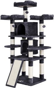 #6.FEANDREA Multi-Level 67-inch Cat Tree 