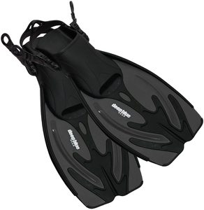 #7 Deep Blue Gear Current Fins for Diving, Snorkeling, and Swim