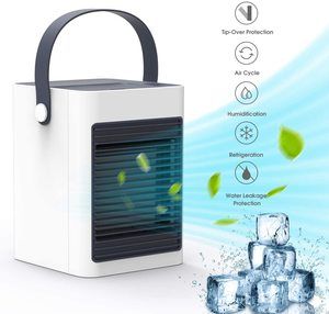7. DOUHE Portable Mini Air Conditioner, Evaporative Air Humidifier
