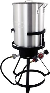 #3. Chard TFP30A 30 Quart Aluminum Turkey Fryer