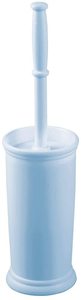 3. mDesign Freestanding Plastic Toilet Bowl Brush and Holder