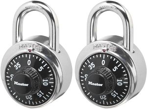 8. Master Lock 1500T Locker Lock Combination Padlock