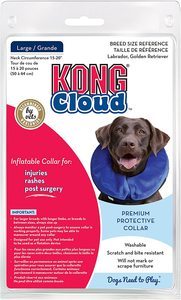 1. KONG Cloud E-Collar for Cats and Dogs