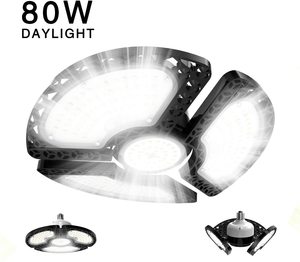 #10 Garage Lights, 80W LED Garage Lights 