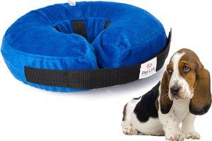 2. Pet Link Inflatable Dog Collar, Soft Comfortable Donut