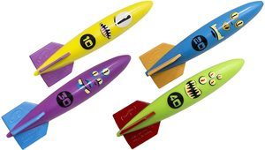 3. SwimWays Toypedo Bandits Pool Diving Toys