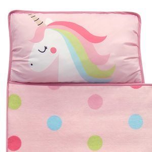 #5 Lambs & Ivy Unicorn Nap Mat, Pink
