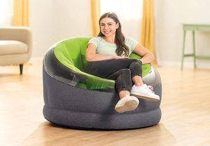 6. Intex Empire Inflatable Chair, Green