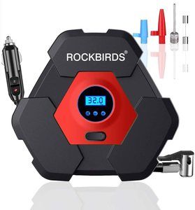 6. ROCKBIRDS Portable Air Compressor for Car Tires