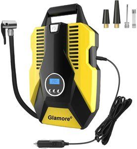 8. Glamore Portable Air Compressor for Car Tires