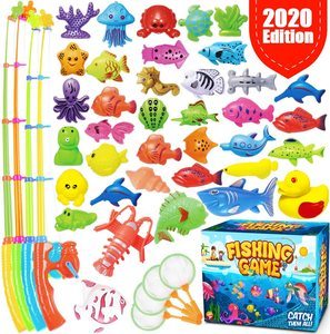 9. GoodyKing Magnetic Fishing Game Pool Toys