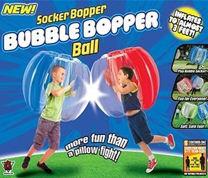 9. Socker Boppers Bubble Ball Bumper Junior Size