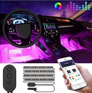 1. MINGER Unifilar Car LED Strip Light