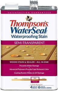 1. THOMPSONS WATERSEAL TH.042811-16 Waterproofing Stain