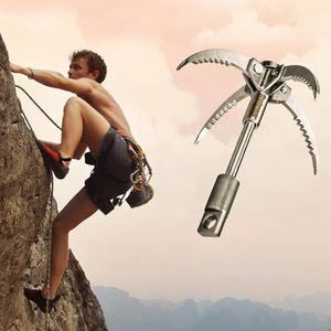 3. Grappling Hook Folding Multifunctional Stainless Steel Hook