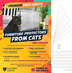 5. Panther Armor Furniture Protectors from Cat Scratch
