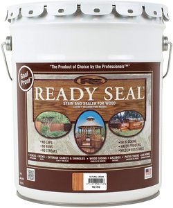 5. Ready Seal 512 Pail Natural Cedar Exterior Stain and Sealer