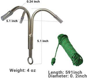 5. Yiliaw Stainless Steel Outdoor Grappling Hook
