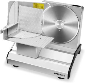 7. CUSIMAX Electric Deli Food Slicer