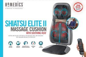 1. HoMedics Shiatsu Elite II Massage