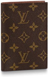 #1. Louis Vuitton Passport Cover Monogram M64502 