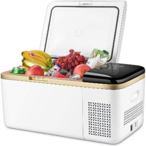 10. 19 Quart Portable Refrigerator (White)
