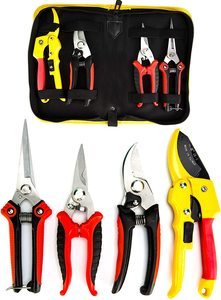 10. KOTTO Pruner Shears Garden Cutter Clippers, 4 Packs