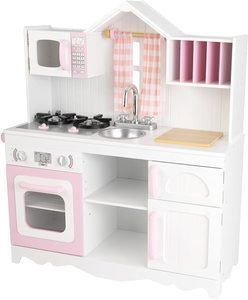 10. KidKraft 53222 Modern Country Kitchen Toy