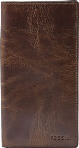 #10. Men's Derrick Leather Executive Fossil Wallet 