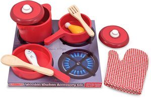 2. Melissa & Doug Kitchen Accessory Set