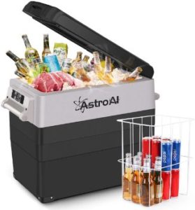 4. AstroAI Portable Freezer 12 Volt Car Refrigerator