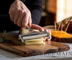 4. Bellemain Adjustable Thickness Cheese Slicer