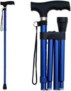 5. RMS Aluminum Folding Cane - Foldable, Adjustable