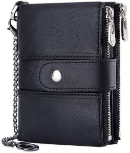 #6. Men's RFID Blocking Chain Wallet