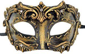 7. Coolwife Mens Masquerade Mask, Party Mask