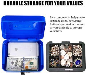 7. Parrency Medium Money Box with Combination Lock