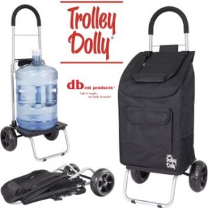 7. dbest products Trolley Dolly, Black