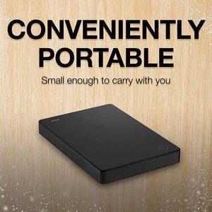 8. Seagate Portable 2TB External Hard Drive