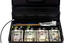 9. OSAFE – Money Box with Lock & Security Cable