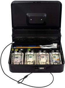 9. OSAFE – Money Box with Lock & Security Cable