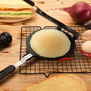 #1. Ejoyway Nonstick Waffle Cone Maker