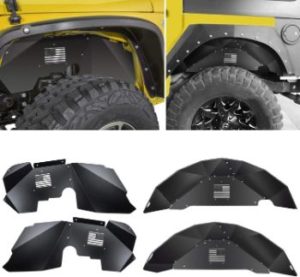 #10. E-cowlboy Inner Fender Liners Front and Rear Lightweight Aluminum 