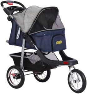 #10. VIAGDO 3-wheel Cat Stroller