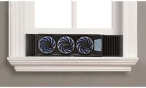 #2. Holmes Group Bionaire Thin Window Fan