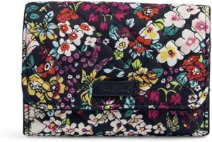 2. Vera Bradley Women's Signature Cotton Riley Compact Wallet