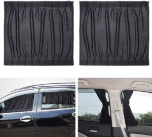 #3 WINOMO 2pcs Side Window Car Sunshades Car Curtains 