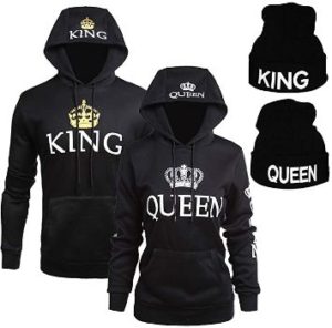 #3 YJQ King Queen Hoodies and King Queen 
