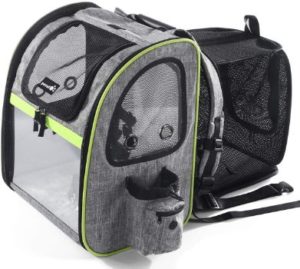 #4. Pecute Pet Carrier Backpack