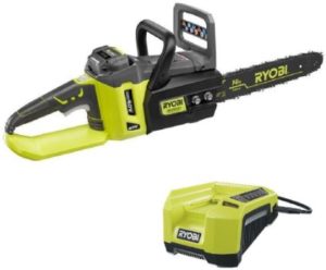 4. Ryobi RY40511 Cordless Chainsaw