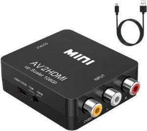 #5 AV to HDMI Converter, RCA to HDMI, AV to HDMI